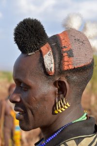 Ethiopia, Hamer Man, Hair Style, EastAfricaTourOperator.net